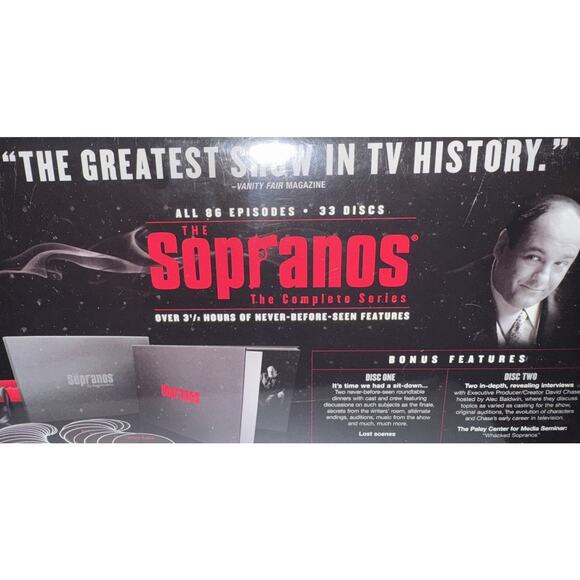 NEW SEALED The Sopranos Complete Series Box Set All 86 Episodes 33 Discs DVD - Picture 10 of 11